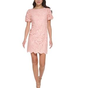 Jessica Howard size 14 Elegant Pink Lace Dress